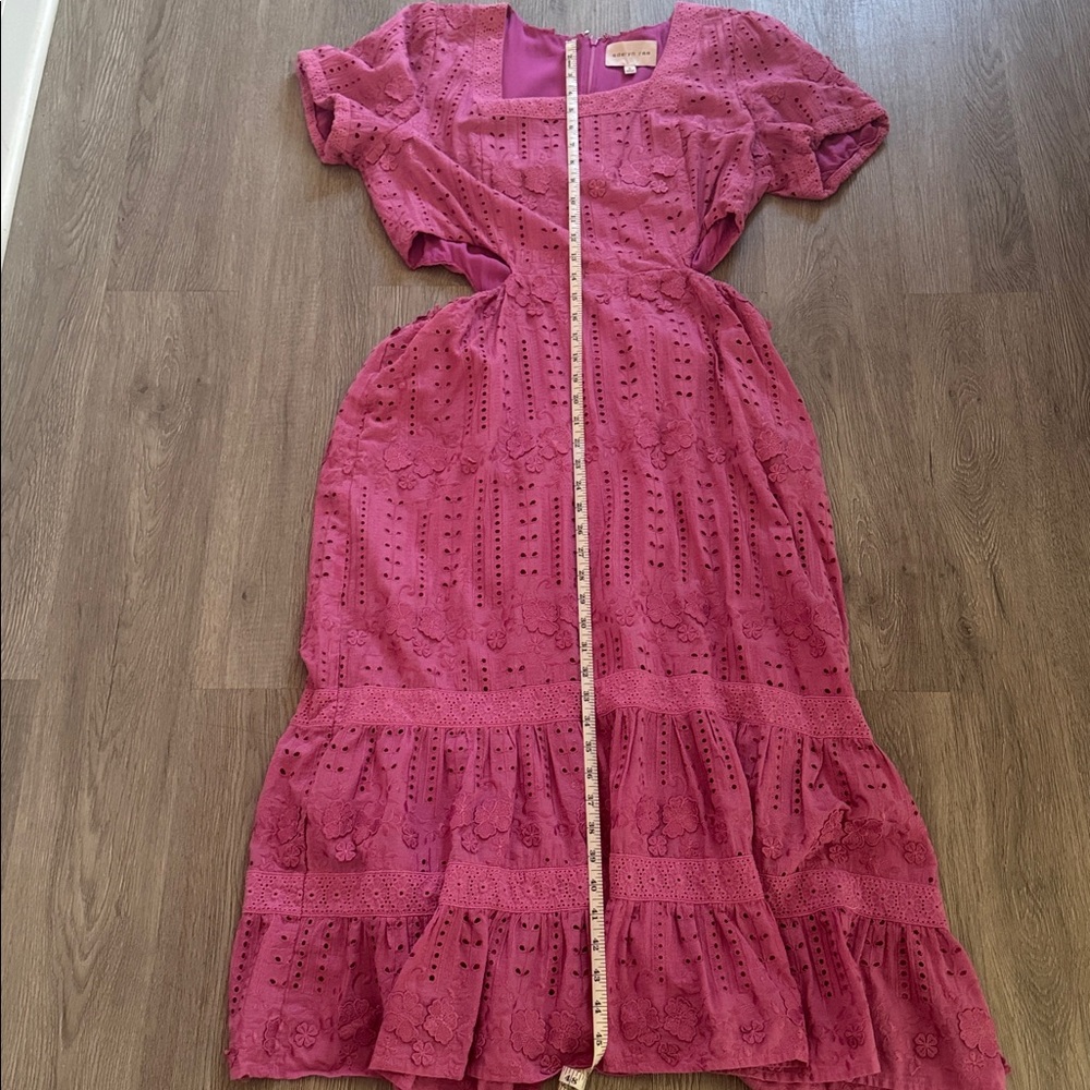 Adelyn Rae Magenta Maxi Dress - Picture 12 of 13